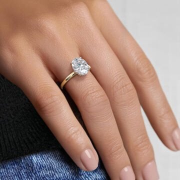 0.60 Karat Tektaş Pırlanta Yüzük