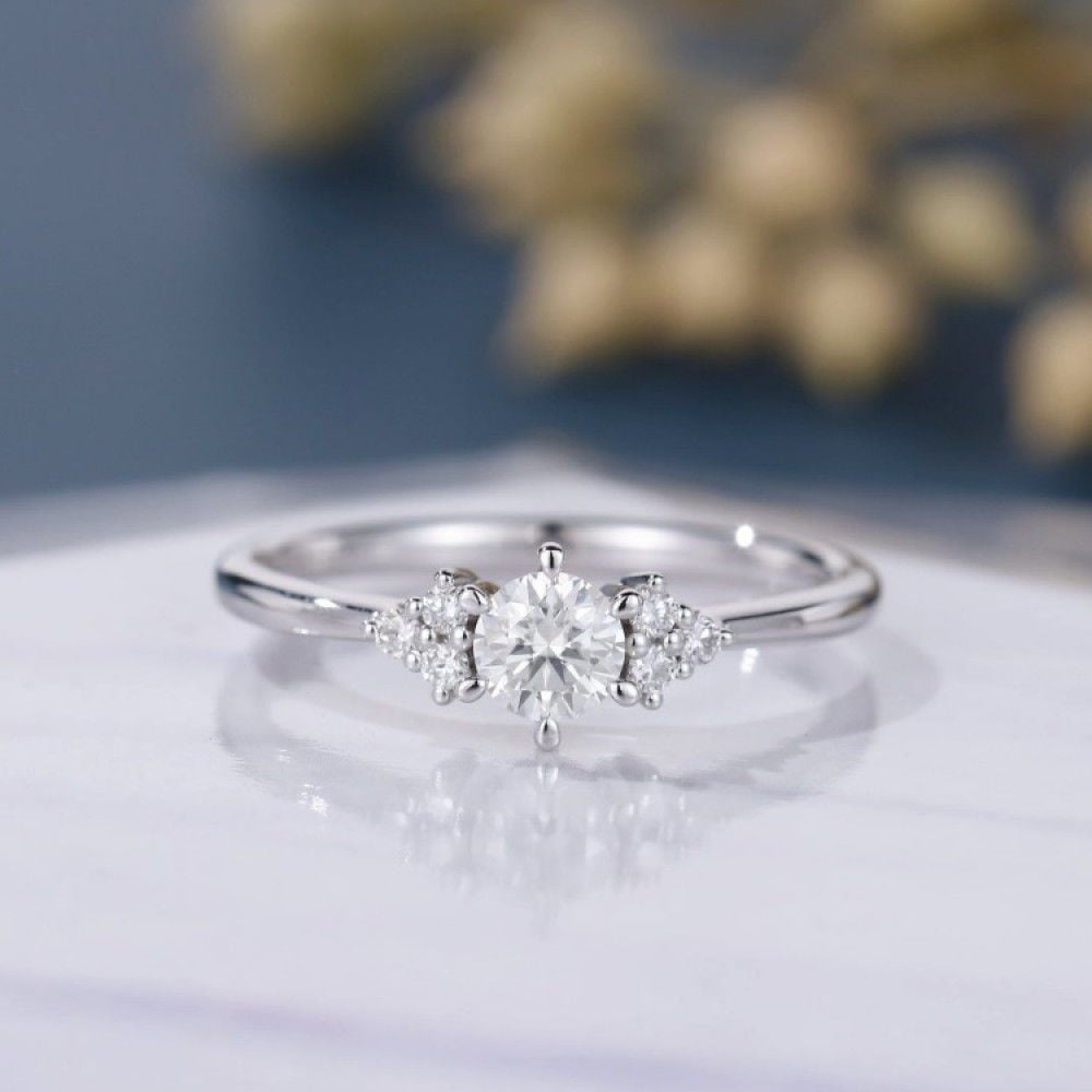 0.45 Karat Lab Özel Tasarım Pırlanta Yüzük