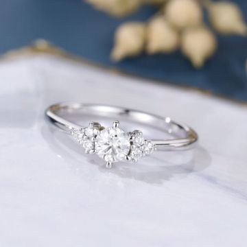 0.45 Karat Lab Özel Tasarım Pırlanta Yüzük