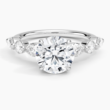 0.70 Karat Yuvarlak Clara Pırlanta Yüzük