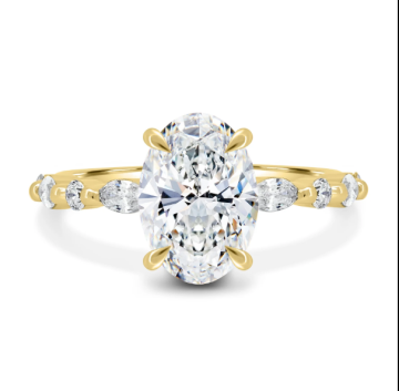 1.20 Karat Oval  Lab Pırlanta