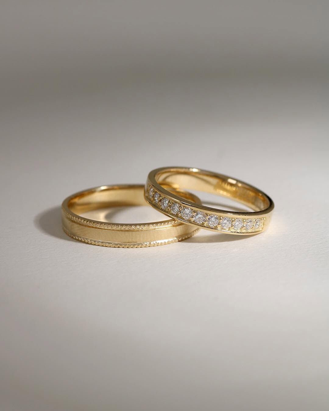 Özel Tasarım Çift Alyans