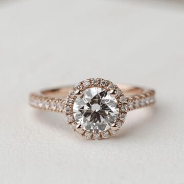 0.90 Karat Pırlanta Tektaş Yüzük