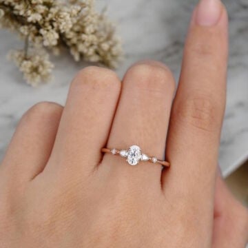 0.45 Karat Özel Tasarım Pırlanta Yüzük