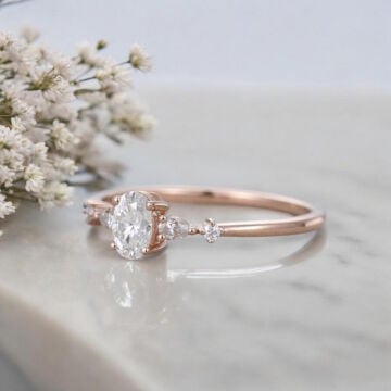 0.45 Karat Özel Tasarım Pırlanta Yüzük