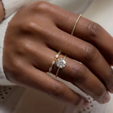 1.00 Karat IGI Sertifikalı Labaratuvar Pırlanta Yüzük